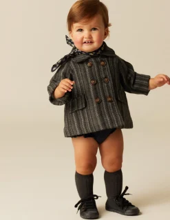 Sale ABRIGO BEBé RAYA GRIS Ropa De Abrigo