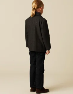Sale ABRIGO CRUZADO ESPIGA GRIS Ropa De Abrigo