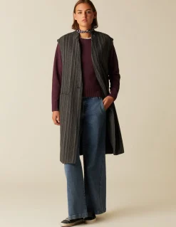 Store ABRIGO SIN MANGA RAYA GRIS Ropa De Abrigo