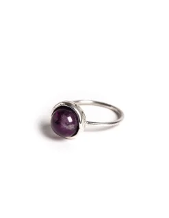 Best Sale ANILLO ESFERA PLATEADO AMATISTA Anillos