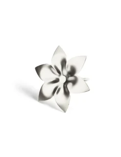 Cheap ANILLO FLOR PICOS PLATEADO Anillos