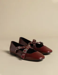 Cheap BAILARINA DOBLE HEBILLA Zapatos