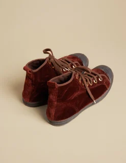Flash Sale BENSIMON TERCIOPELO MARRÓN Zapatos|Zapatos