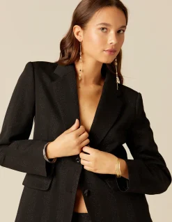 Best BLAZER NEGRO RAYA BRILLO Blazers