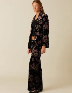 Discount BLAZER TERCIOPELO FLOR Blazers