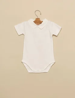 Shop Body cuello bebé blanco Bodies