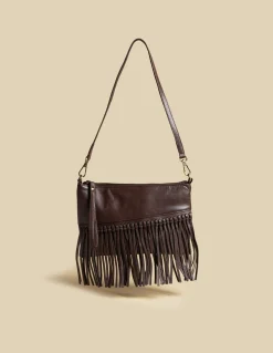 Discount BOLSO FLECOS MARRON Bolsos|Bolsos