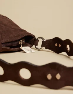 Store BOLSO RETRO SERRAJE MARRÓN Bolsos