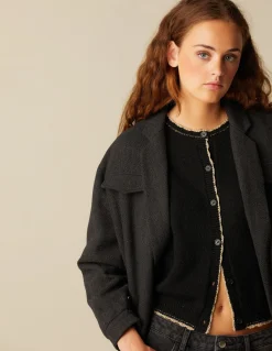 Hot BOMBER ESPIGA Ropa De Abrigo