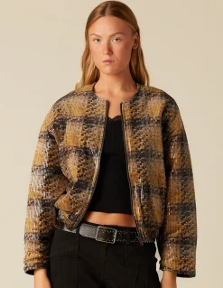 Best BOMBER LENTEJUELAS Ropa De Abrigo