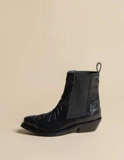Fashion BOTÍN COWBOY NEGRO Zapatos