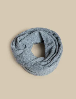 Online BUFANDA PUNTO DIBUJO GRIS Bufandas|Bufandas
