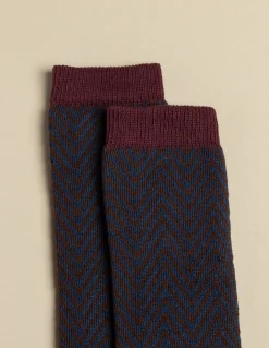 Hot CALCETIN ESPIGA AZUL Calcetines|Calcetines