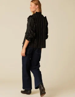 Best Sale CAMISA ANTRACITA LUREX Camisas