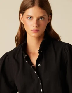 Store CAMISA CUELLO PERKINS TACHUELAS Denim|Camisas