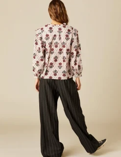 Flash Sale CAMISA FLOR BUTI OCRE Camisas