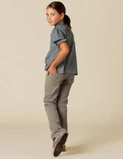 Online CAMISA FLOR RAMITO AZUL Camisas
