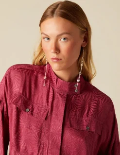 Outlet CAMISA JACQUARD FRESA Camisas