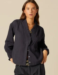 Hot CAMISA PERKINS AZUL Camisas