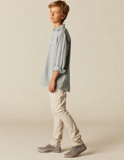 Shop CAMISA RAYA AZUL Camisas