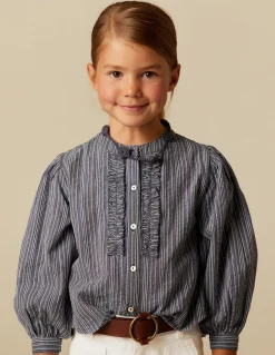 New CAMISA RAYA AZUL LUREX Camisas