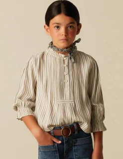 Sale CAMISA RAYA AZUL MOSTAZA Camisas