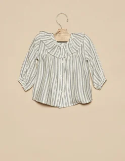 Best CAMISA RAYA AZUL MOSTAZA Camisas