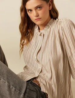 Cheap CAMISA RAYA VERDE Camisas