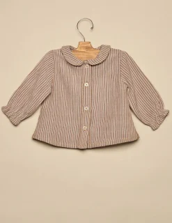 Best Sale CAMISA RAYA MARRÓN Camisas