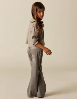 Fashion CAMISA RAYA MARRÓN NIDOS Camisas
