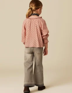 Shop CAMISA ROSA FLOR MARRÓN Camisas