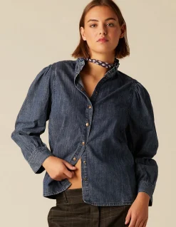 Shop CAMISA VAQUERA AZUL Denim|Camisas