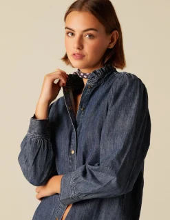 Shop CAMISA VAQUERA AZUL Denim|Camisas