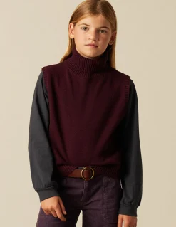 Cheap CHALECO CUELLO VUELTO Punto