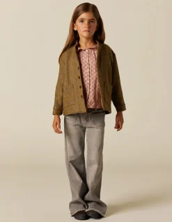 Hot CHAQUETA MAO ESPIGA MARRÓN Ropa De Abrigo