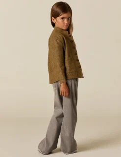 Hot CHAQUETA MAO ESPIGA MARRÓN Ropa De Abrigo