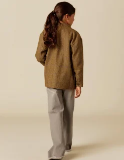 Fashion CHAQUETA MAO ESPIGA MARRÓN Ropa De Abrigo