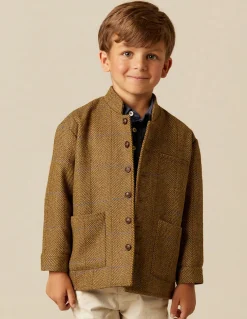 Clearance CHAQUETA MAO ESPIGA MARRÓN Ropa De Abrigo