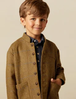 Clearance CHAQUETA MAO ESPIGA MARRÓN Ropa De Abrigo