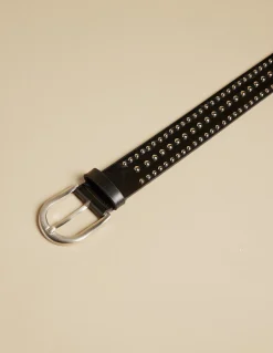 Clearance CINTURON MULTITACHAS NEGRO Cinturones
