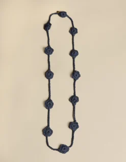 Best Sale COLLAR FLOR PUNTO AZUL Collares|Collares