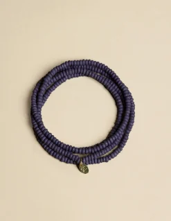 Fashion COLLAR LARGO MADERA MORA Collares|Collares