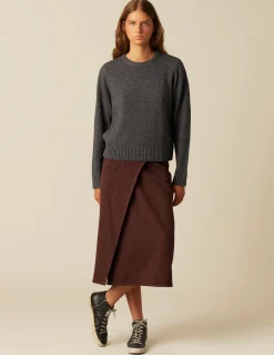 Flash Sale JERSEY ABERTURAS LATERALES ANTRACITA Punto