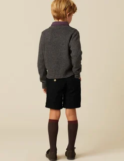 Hot JERSEY CUELLO PICO GRIS Punto