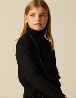 Shop JERSEY CUELLO VUELTO PUNTO NEGRO Punto