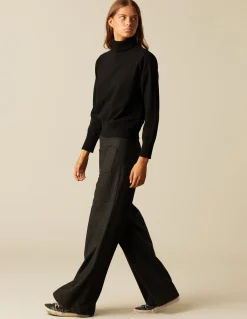 Sale JERSEY CUELLO VUELTO PUNTO NEGRO Punto