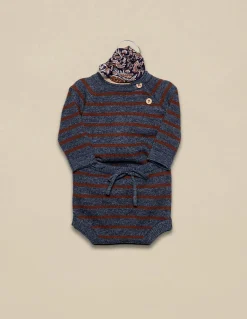 Online JERSEY RAYAS MARRÓN/MARENGO Punto