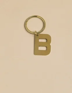 Flash Sale LLAVERO 'B' DORADO Llaveros|Llaveros