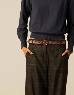 Best PANTALÓN ANCHO CUADRO Pantalones
