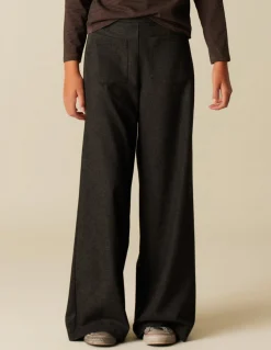 Best Sale PANTALÓN ANCHO DIBUJO GRIS Pantalones